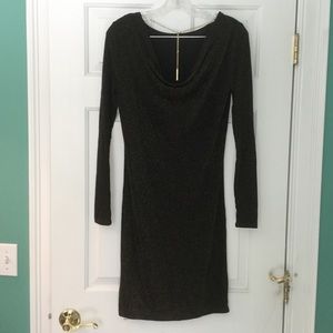 Michael Kors Metallic Cocktail Dress Size XS
